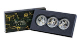 Germania Mint Triune Norns 3 x 1oz Silver Coin Set (Urd, Skuld & Werdanda)