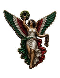 Señora Libertad Shaped Colorized 1oz Copper Medal