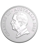 2026 $1 Kangaroo Series - Mob Of Six Roos 1oz Silver Frosted Unc Coin