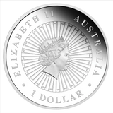 2016 Australian Opal Lunar Series - Year of the Monkey 1oz Silver Proof Coin