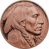 2026 Sioux Nation American Gold Buffalo 20th Anniversary 5oz Copper Coin