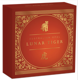 2022 Australia Opal Series Lunar Year of the Tiger 1oz Silver Proof Coin