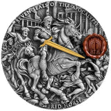 2025 Red Horse Seven Seals of the Apocalypse 3oz Silver Coin