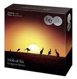2026 $1 Kangaroo Series - Mob Of Six Roos 1oz Silver Proof Coin