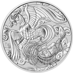 2022 Chinese Myths and Legends - Phoenix 1 oz Silver Coin
