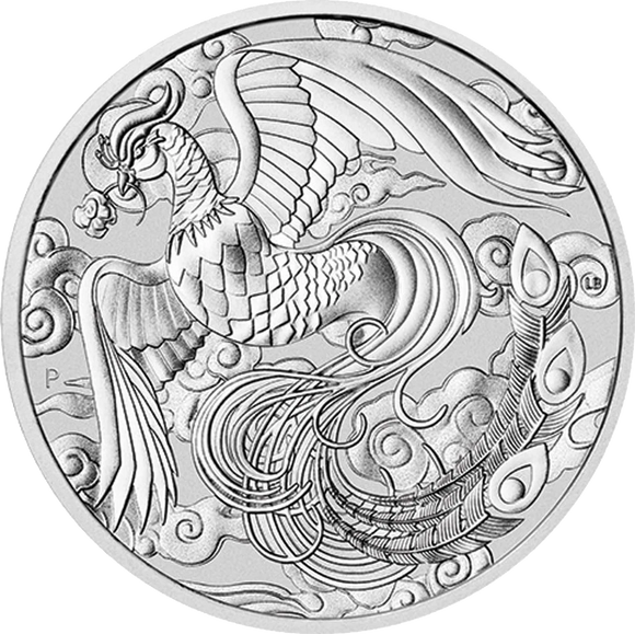 2022 Chinese Myths and Legends - Phoenix 1 oz Silver Coin
