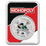 2024 1oz Silver Mr. Monopoly Coloured $5 Coin