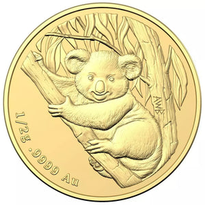 2021 Mini Money Koala $2 Gold Frosted Uncirculated Coin