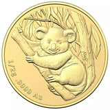 2021 Mini Money Koala $2 Gold Frosted Uncirculated Coin