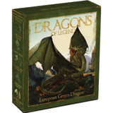 2013 Dragons of Legend - European Green Dragon 1oz Silver Proof Coin