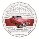 2017 50c Ford Classic - 1954 Mainline Coupe Utility UNC Coin in Card