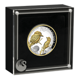 2023 Australian Kookaburra 2oz Silver Proof High Relief Gilded Coin