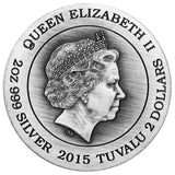 2015 Goddesses of Olympus Aphrodite 2oz Silver High Relief Coin