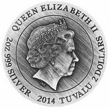 2014 Gods of Olympus – Hades 2oz Silver High Relief Coin