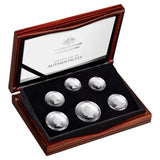 2024 Six-Coin Fine Silver Proof Year Set – Change of Monarch
