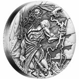 2014 Gods of Olympus – Zeus 2oz Silver High Relief Coin