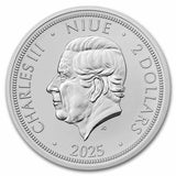 2025 Niue 1oz Silver Czech Lion Coin