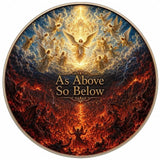 2024 Libertad As Above So Below Edition 1oz Silver Colorised Coin