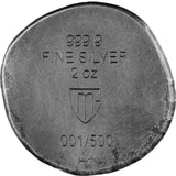 Germania Mint 2026 Bearlin 2oz Silver Cast Bar
