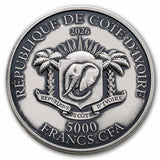2026 Ivory Coast 2-Coin Silver Edition Signature Pegasus Set