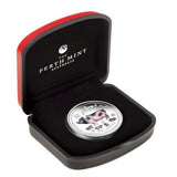 2019 1oz Silver Coloured Year of  the Pig Proof Coin