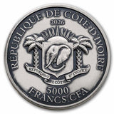 2026 Ivory Coast 2-Coin Silver Edition Signature Pegasus Set