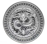 2021 Chad Forbidden Dragon 2oz Silver Antiqued Coin w/ 8oz Copper Core