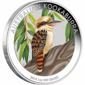 2014 Melbourne ANDA Special - Kookaburra 1oz Coloured Silver Coin