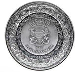 2021 Chad Forbidden Dragon 2oz Silver Antiqued Coin w/ 8oz Copper Core