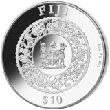 2022 Fiji $10 - Lunar Year of the Tiger Coin