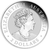 2021 Australian Nugget - Golden Eagle 2oz Silver Coin
