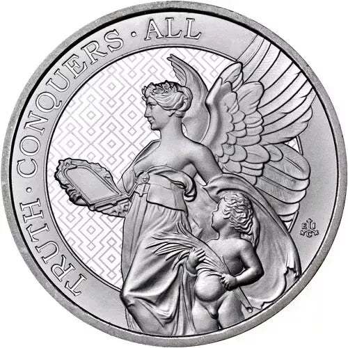 2022 Saint Helena The Queen's Virtues: Truth Silver 1oz Coin