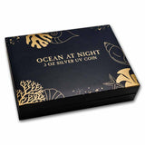 2026 Ocean at Night 3oz Silver Coin