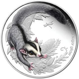 2010 Bush Babies Sugar Glider 1/2oz Silver Proof