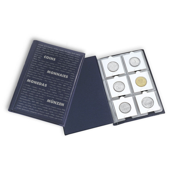 Pocket Album for 60 Coins (Blue)