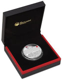 2014 $1 The ANZAC Spirit 100th Anniversary Empire At War 1oz Silver Coloured Proof Coin