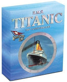 2012 $1 R.M.S. Titanic 100th Anniversary 1oz Silver Coloured Proof Coin
