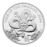 2024 GB Lunar Year of the Dragon £5 Brilliant Uncirculated Coin