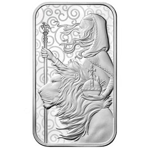 Una & the Lion 1 oz Silver Minted Bar