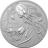 2023 Australia's Most Dangerous - Australian Box Jellyfish - $1 1oz Silver Coin