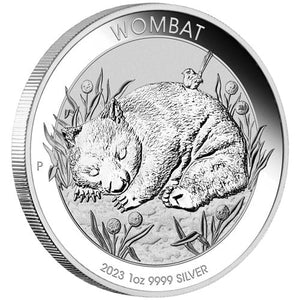 2023 Wombat 1oz Silver Coin