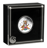 2022 Baby Tiger 1/2oz Silver Proof Coloured Coin