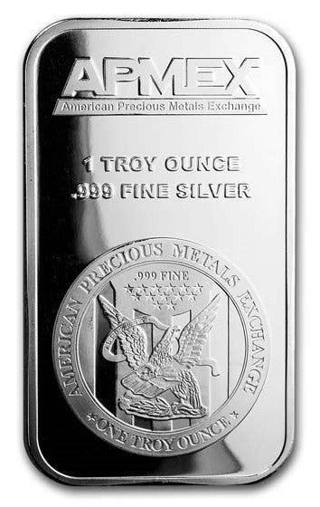 APMEX 1oz Silver Bar