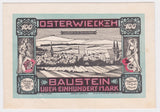 1922 German Emergency 100 Marks in Leather