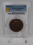 1911 Penny MS63BN