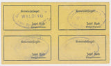 1920 Austria 15, 25, 50 and 90 Heller Set UNC