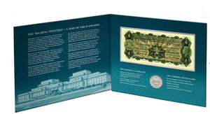 1920s Coin & Banknote Commemorative Folder Fine-Very Fine