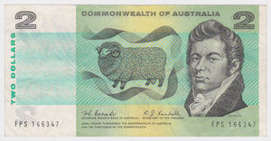1967 $2 Coombs/Randall Last Prefix gVF