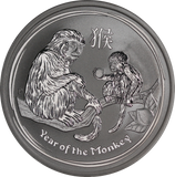 2016 1/2oz Silver Year of the Monkey Coin