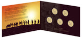 2014-18 $1 100 Years of ANZAC - Spirit Lives Al-Br 5-coin Set